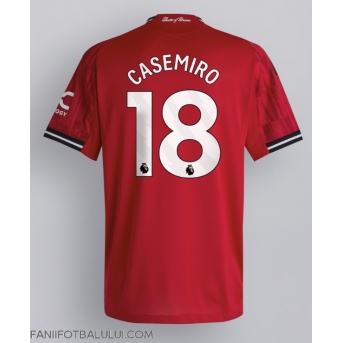 Manchester United Casemiro #18 Tricou Fotbal Replică 2025-26 Barbati Acasa